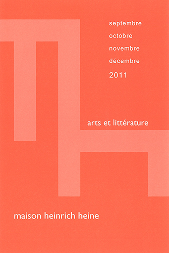 Program Maison Heinrich Heine 2011